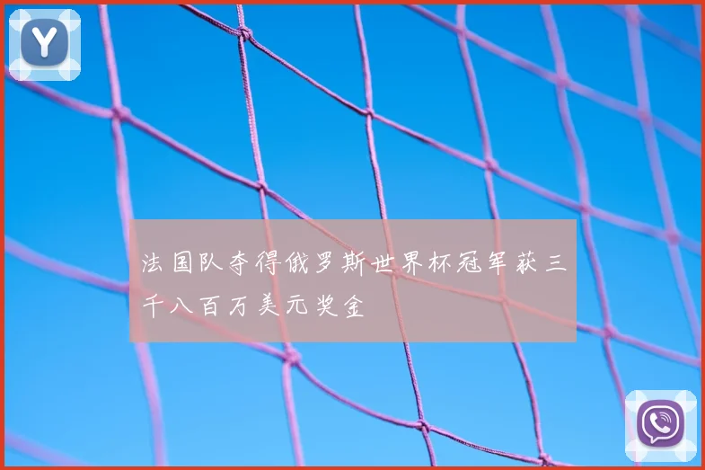 法国队夺得俄罗斯世界杯冠军获三千八百万美元奖金